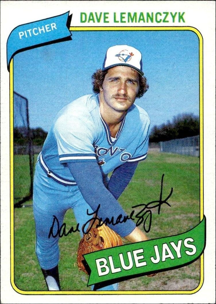 1980 Topps Dave Lemanczyk #124 trading card