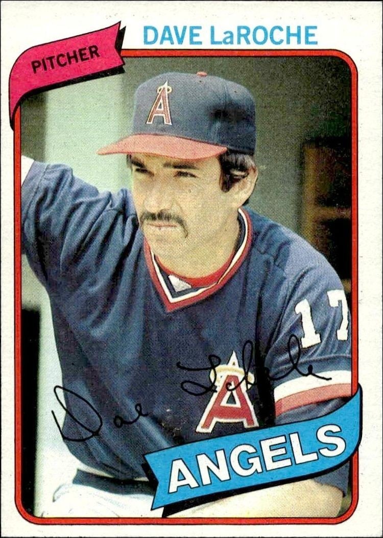 Dave LaRoche 1980 Topps Dave LaRoche #263 baseball trading card front