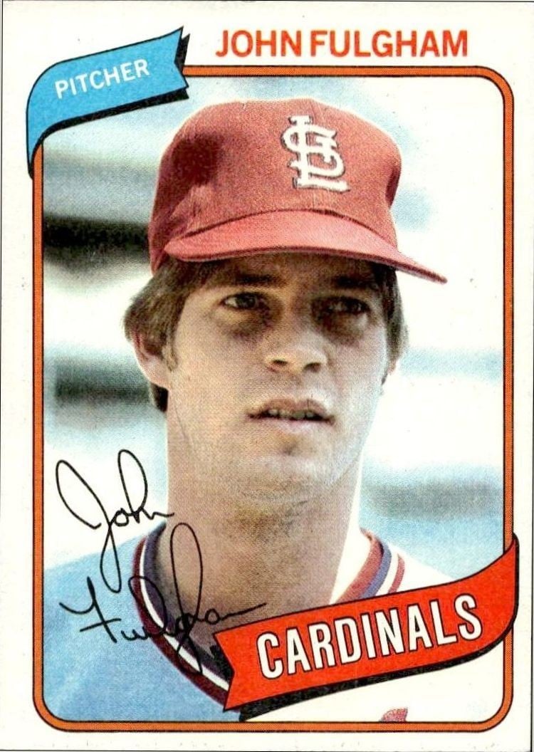 John Fulgham 1980 Topps John Fulgham #152 baseball trading card front