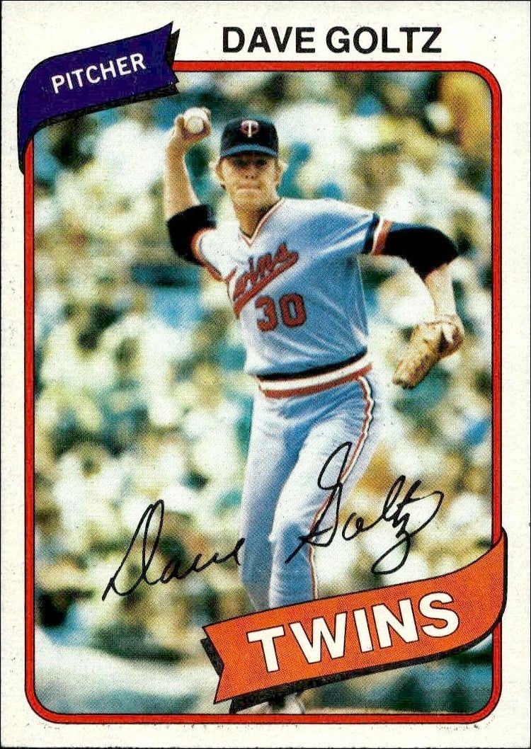 Dave Goltz 1980 Topps Dave Goltz #193 baseball trading card front