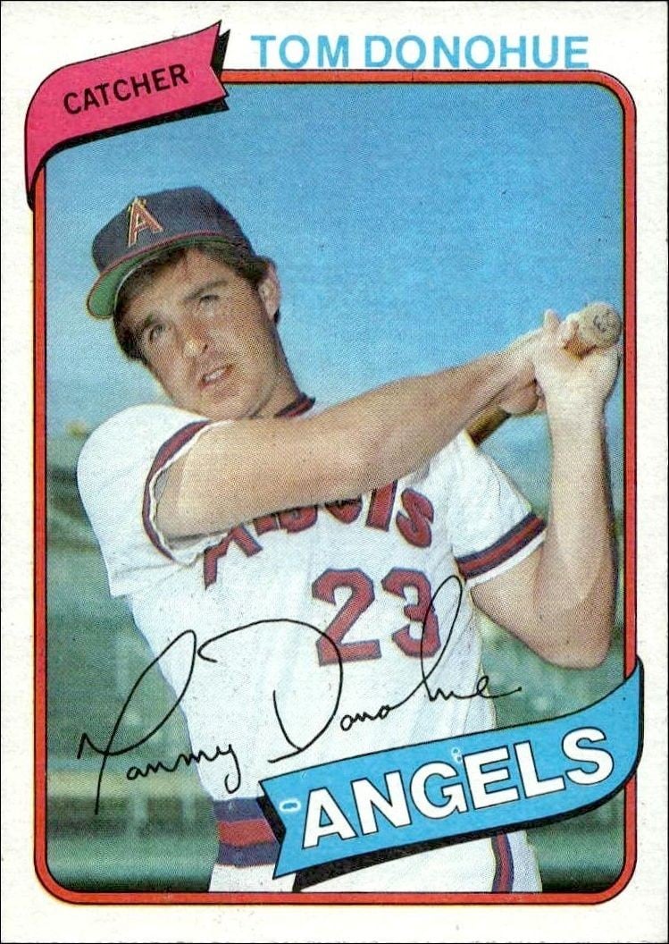 Tom Donohue 1980 Topps Tom Donohue #454 baseball trading card front