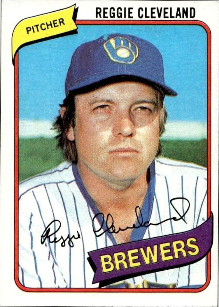 1980 Topps Reggie Cleveland #394 trading card