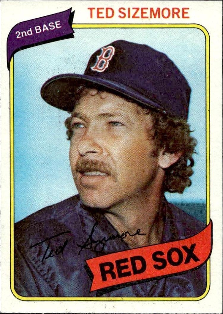 Ted Sizemore 1980 Topps Ted Sizemore #81 baseball trading card front