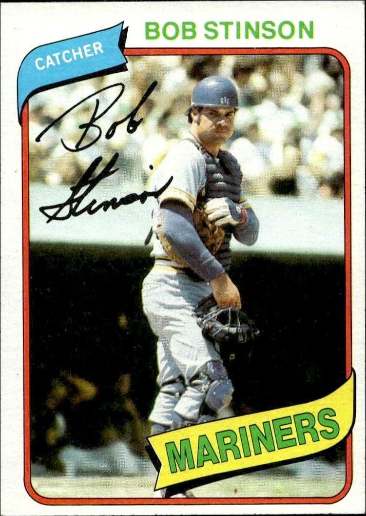 Bob Stinson 1980 Topps Bob Stinson #583 baseball trading card front