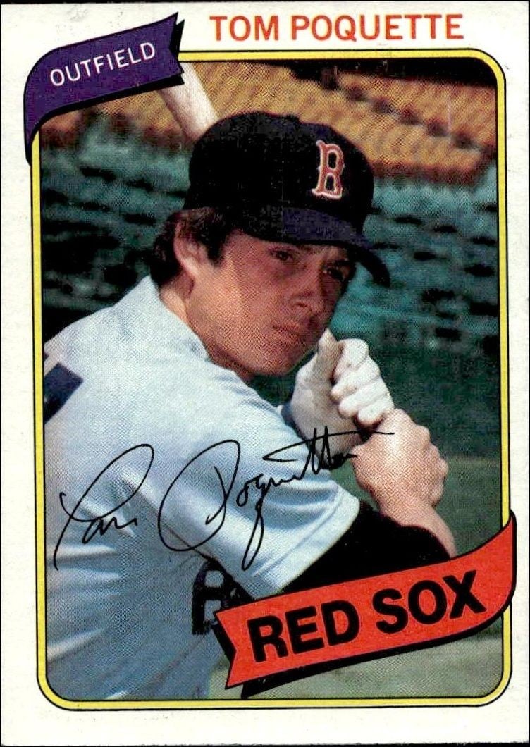 Tom Poquette 1980 Topps Tom Poquette #597 baseball trading card front