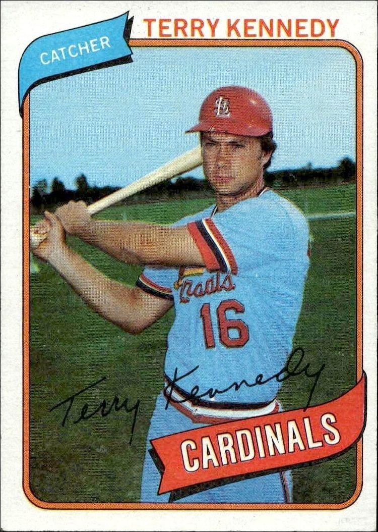 Terry Kennedy 1980 Topps Terry Kennedy #569 baseball trading card front