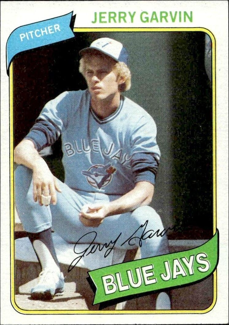 Jerry Garvin 1980 Topps Jerry Garvin #611 baseball trading card front
