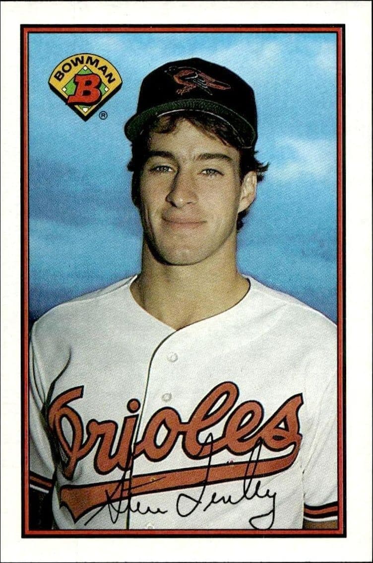 1989 Bowman Steve Finley #15 trading card