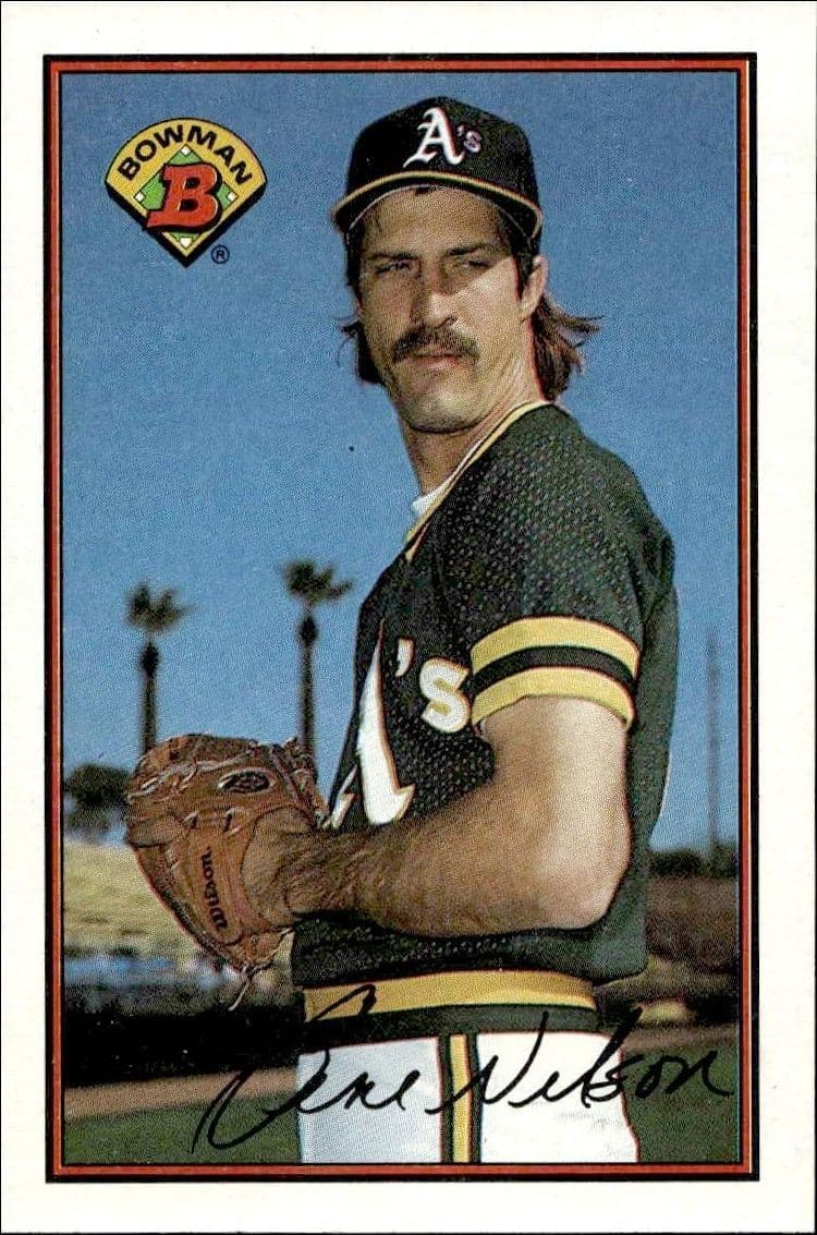 1989 Bowman Gene Nelson #185 trading card