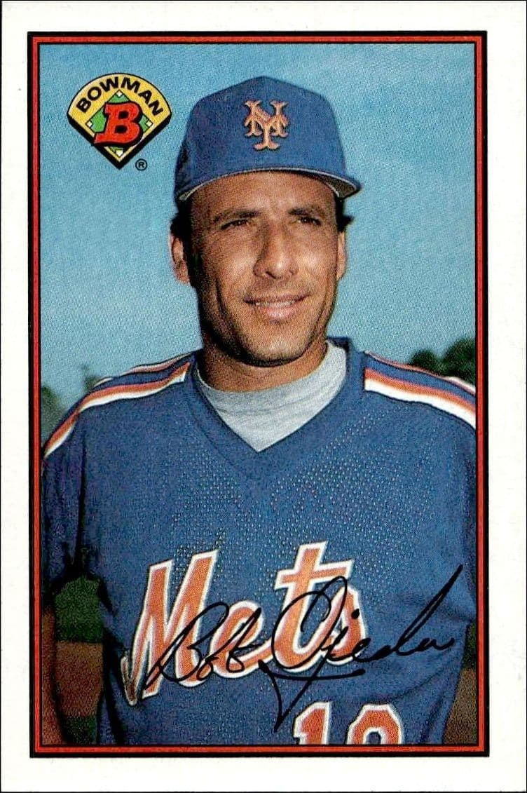 1989 Bowman Bob Ojeda #371 trading card