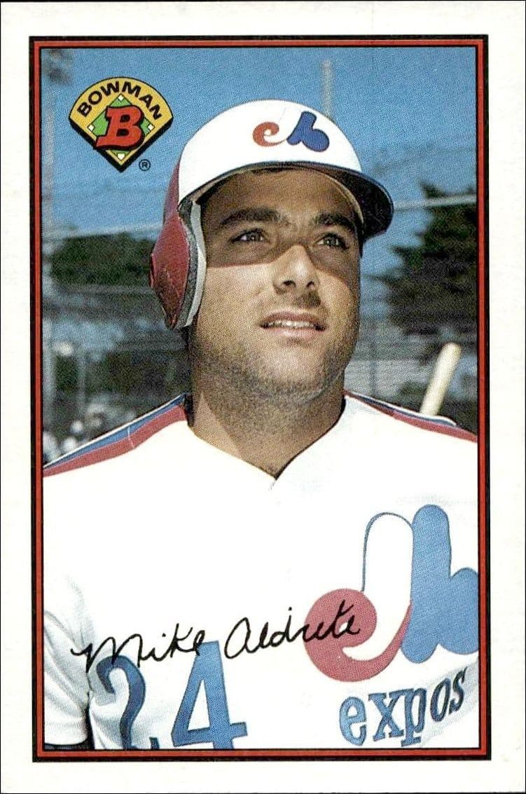 1989 Bowman Mike Aldrete #368 trading card