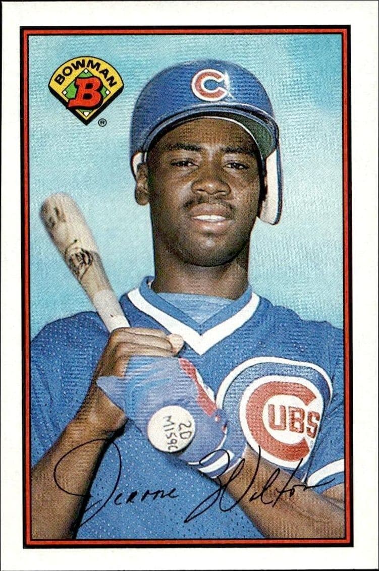 1989 Bowman Jerome Walton #295 trading card