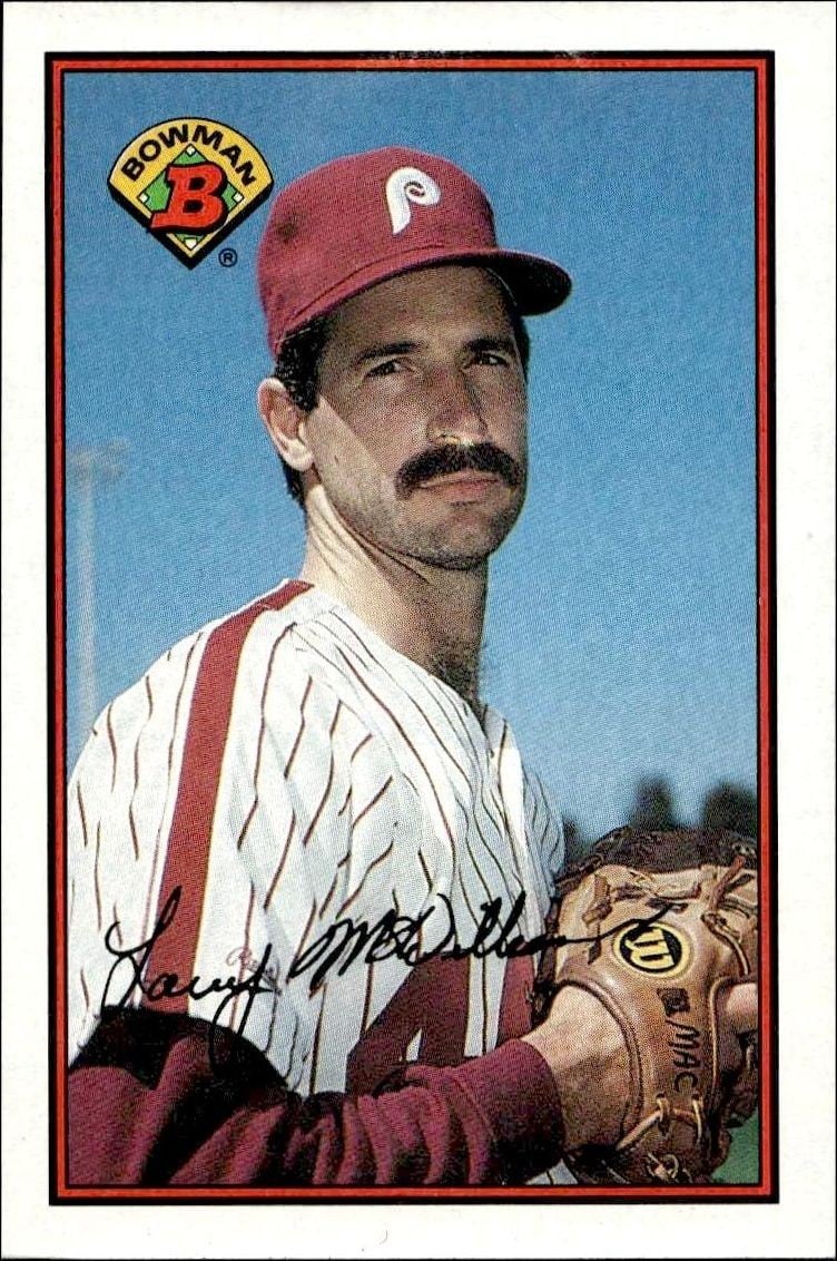Larry McWilliams 1989 Bowman Larry McWilliams #397 baseball trading card front