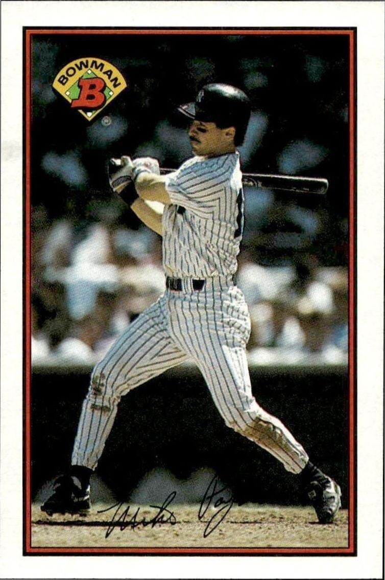 Mike Pagliarulo 1989 Bowman Mike Pagliarulo #175 baseball trading card front