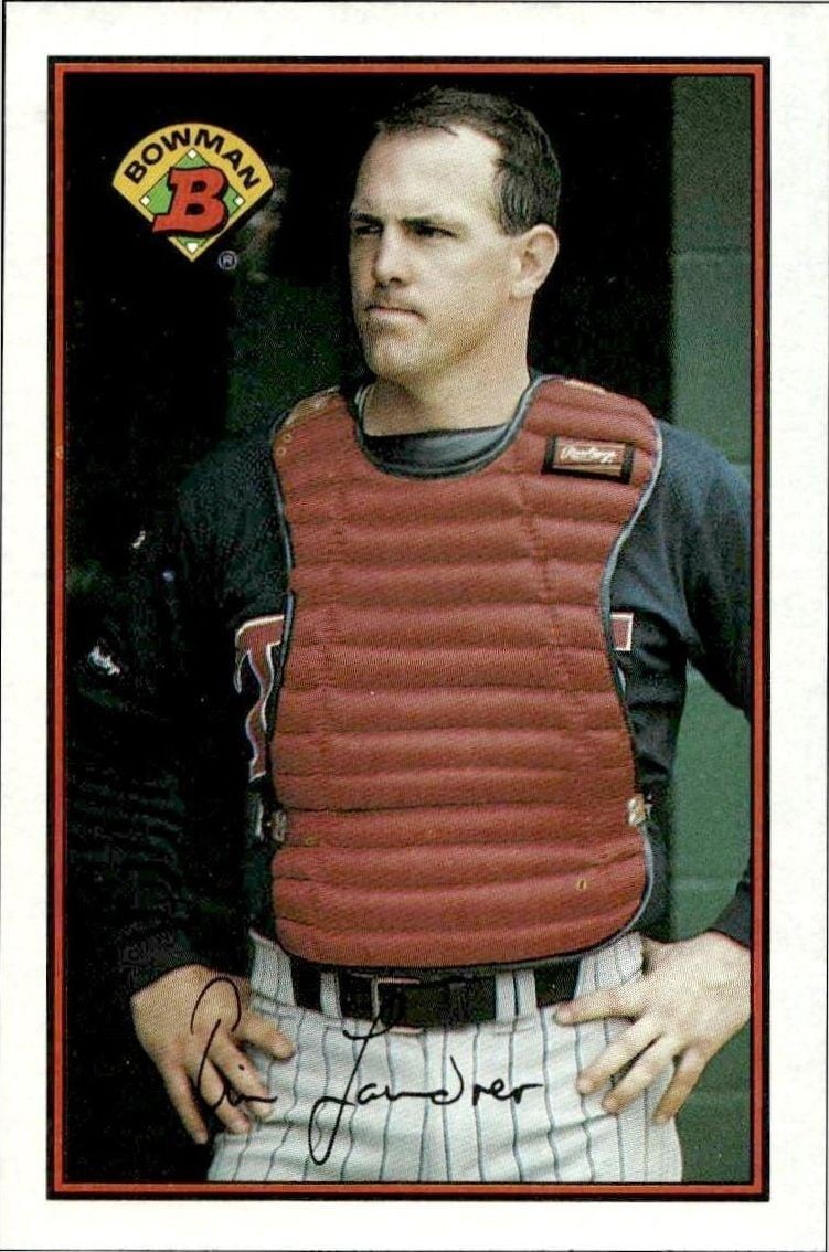 Tim Laudner 1989 Bowman Tim Laudner #154 baseball trading card front
