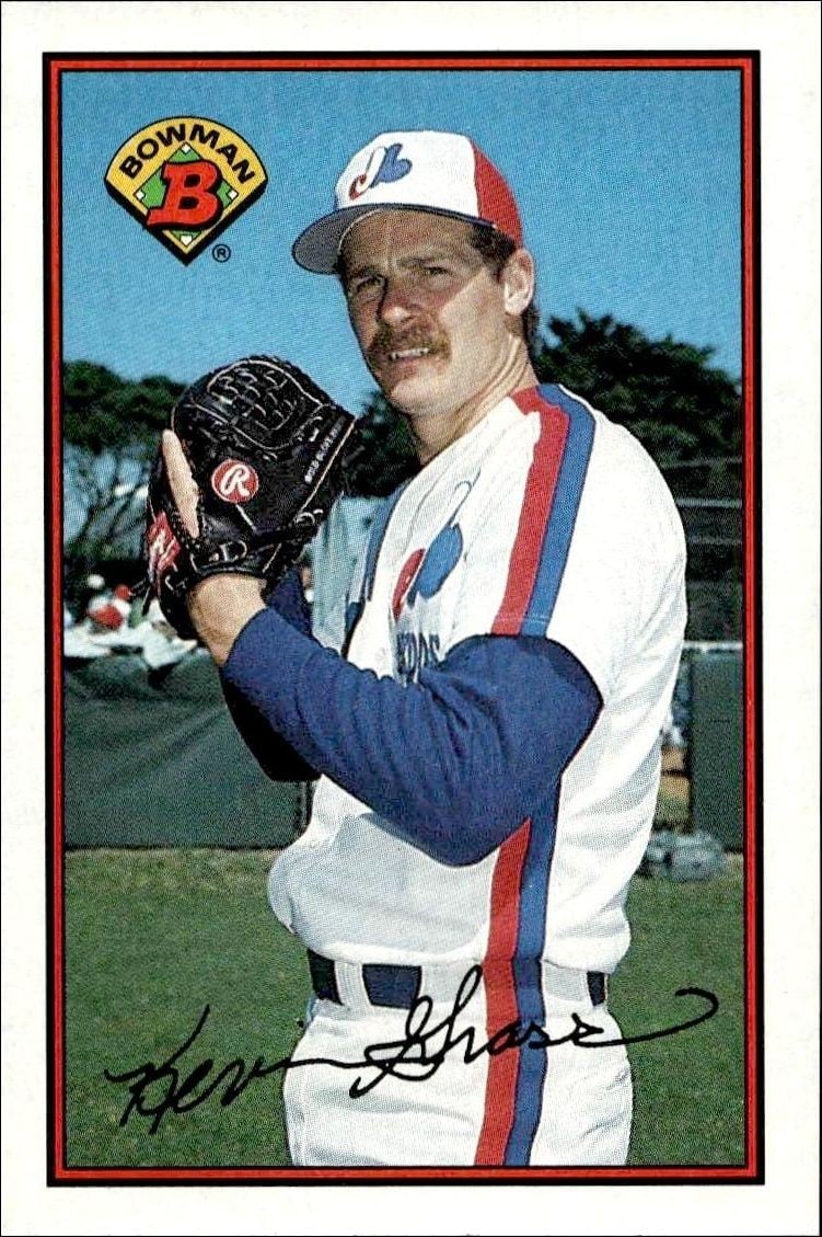 Kevin Gross 1989 Bowman Kevin Gross #355 baseball trading card front