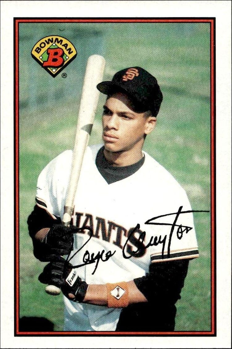 1989 Bowman Royce Clayton #472 trading card