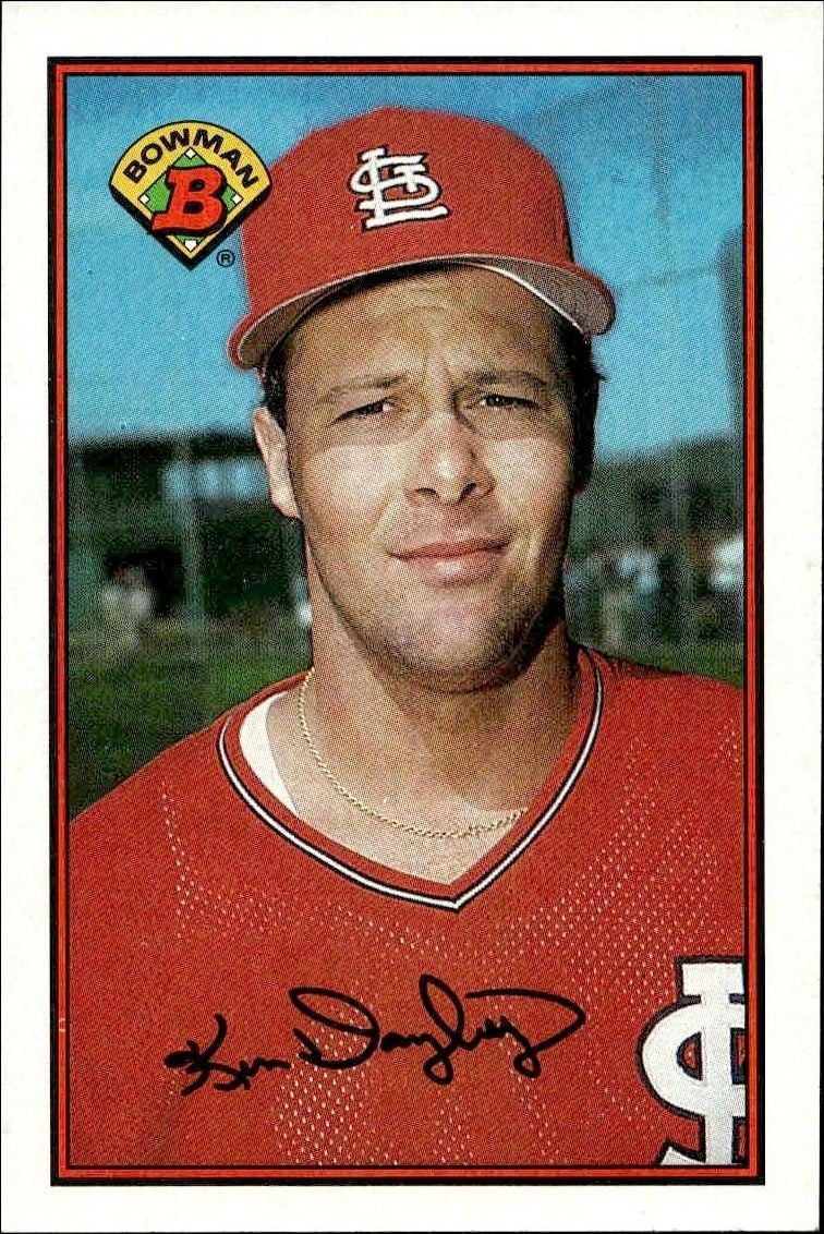 Ken Dayley 1989 Bowman Ken Dayley #428 baseball trading card front