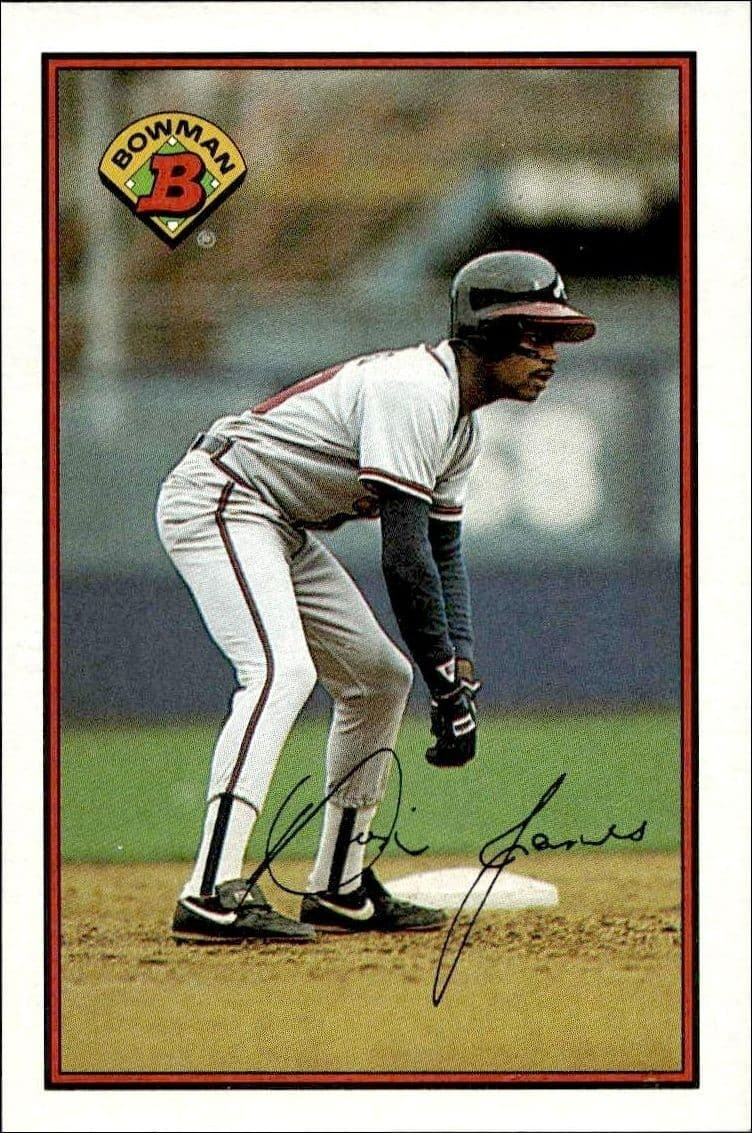 1989 Bowman Dion James #277 trading card