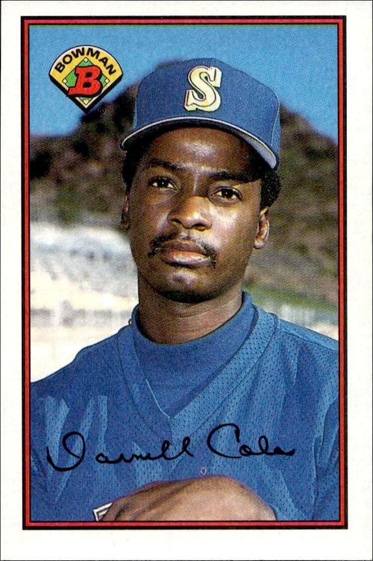1989 Bowman Darnell Coles #217 trading card