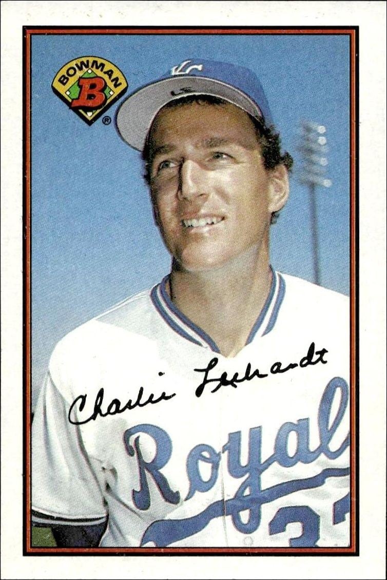 Charlie Leibrandt 1989 Bowman Charlie Leibrandt #116 baseball trading card front