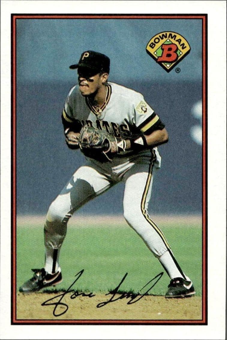 1989 Bowman Jose Lind #421 trading card