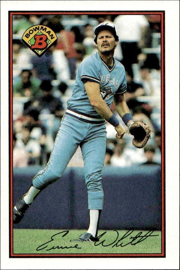 1989 Bowman Ernie Whitt #248 trading card