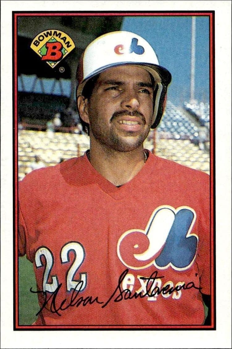 1989 Bowman Nelson Santovenia #361 trading card