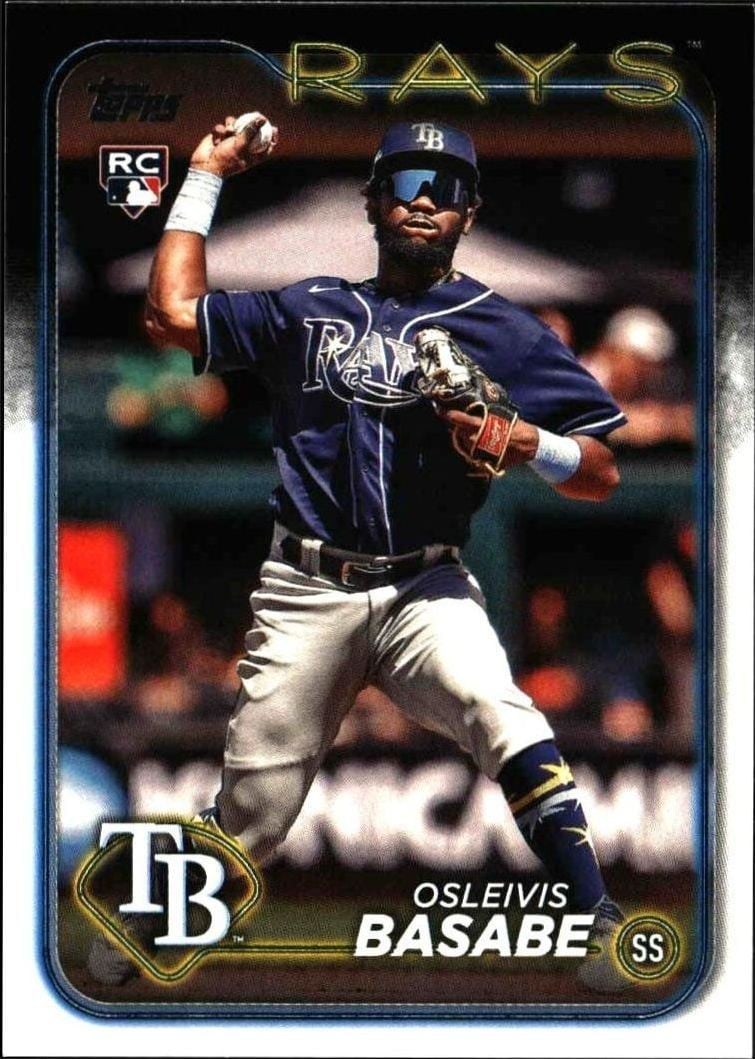 Osleivis Basabe 2024 Topps Series 2 Osleivis Basabe #440 baseball trading card front