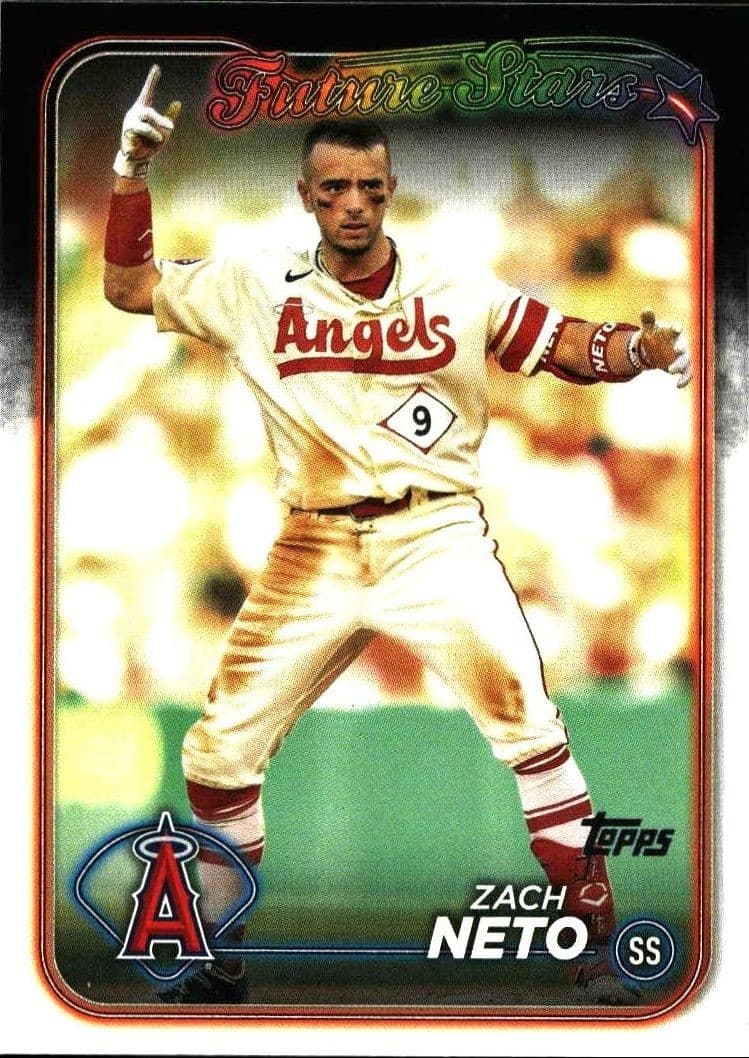 2024 Topps Series 2 Zach Neto #545 trading card