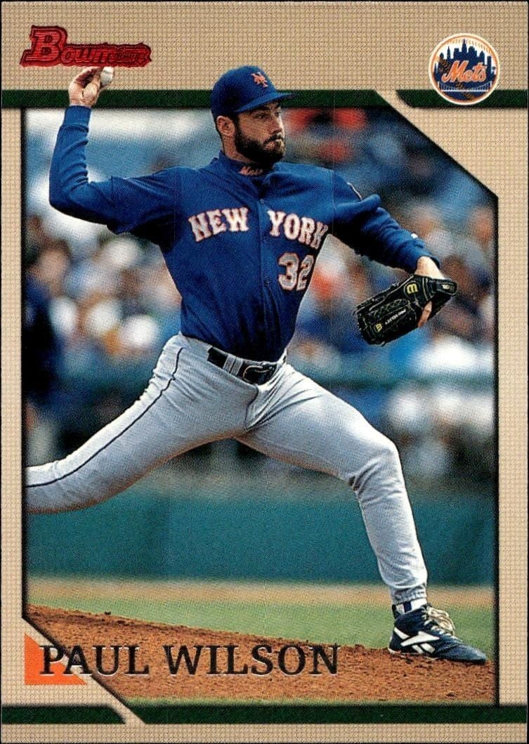 Paul Wilson 1996 Bowman Paul Wilson #191 baseball trading card front