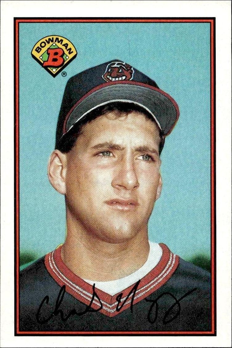 Charles Nagy 1989 Bowman Charles Nagy #73 baseball trading card front