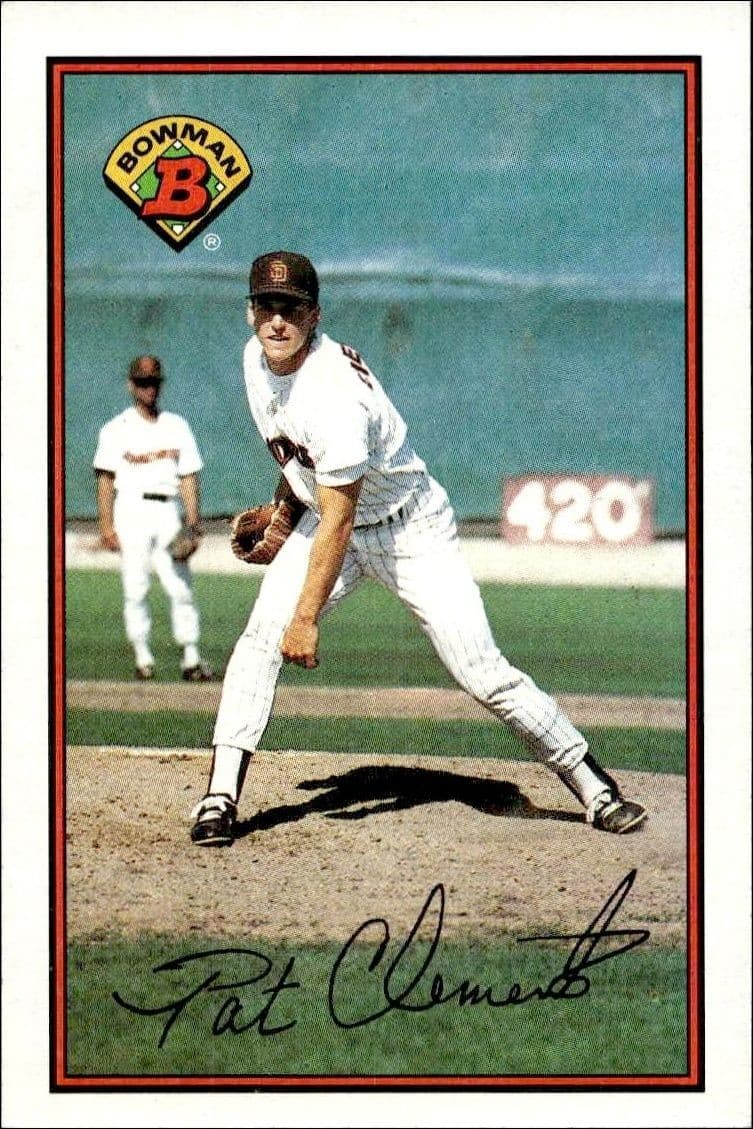 1989 Bowman Pat Clements #452 trading card
