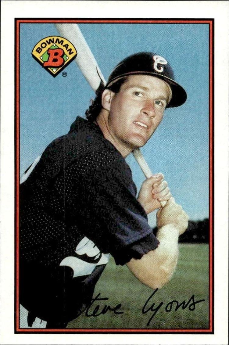 1989 Bowman Steve Lyons #63 trading card