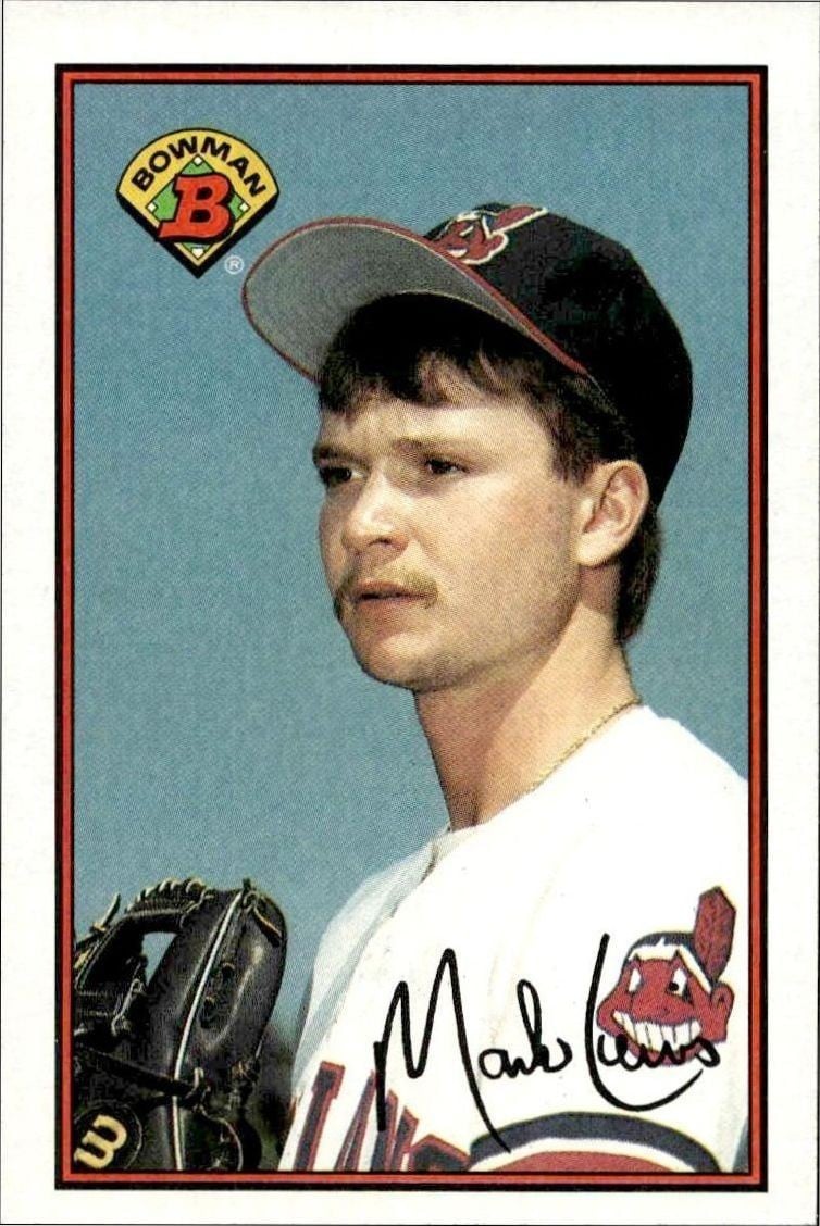 Mark Lewis 1989 Bowman Mark Lewis #87 baseball trading card front