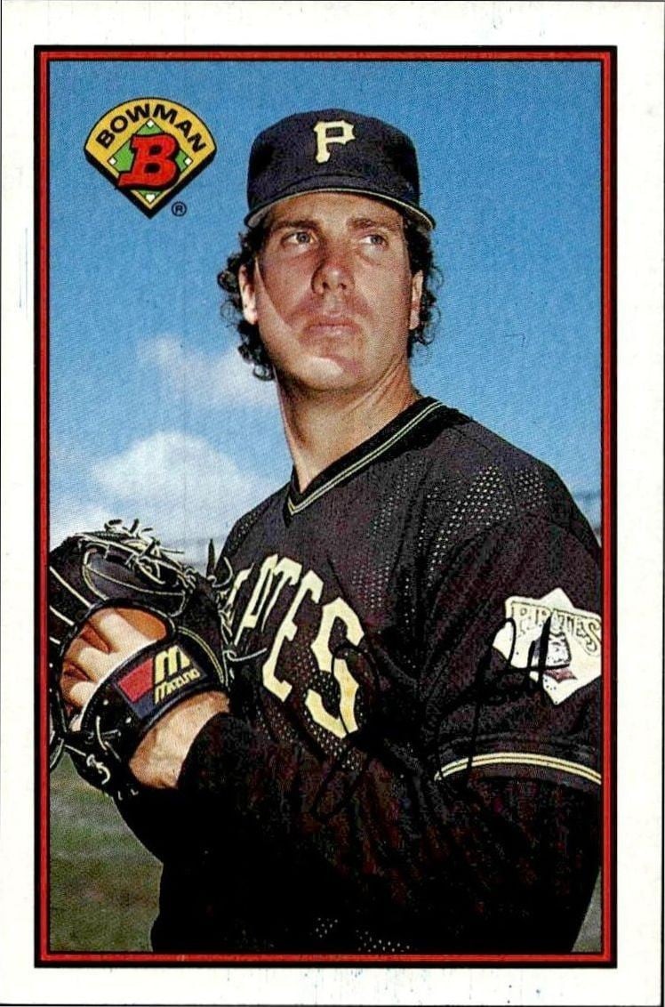 Jim Gott 1989 Bowman Jim Gott #411 baseball trading card front