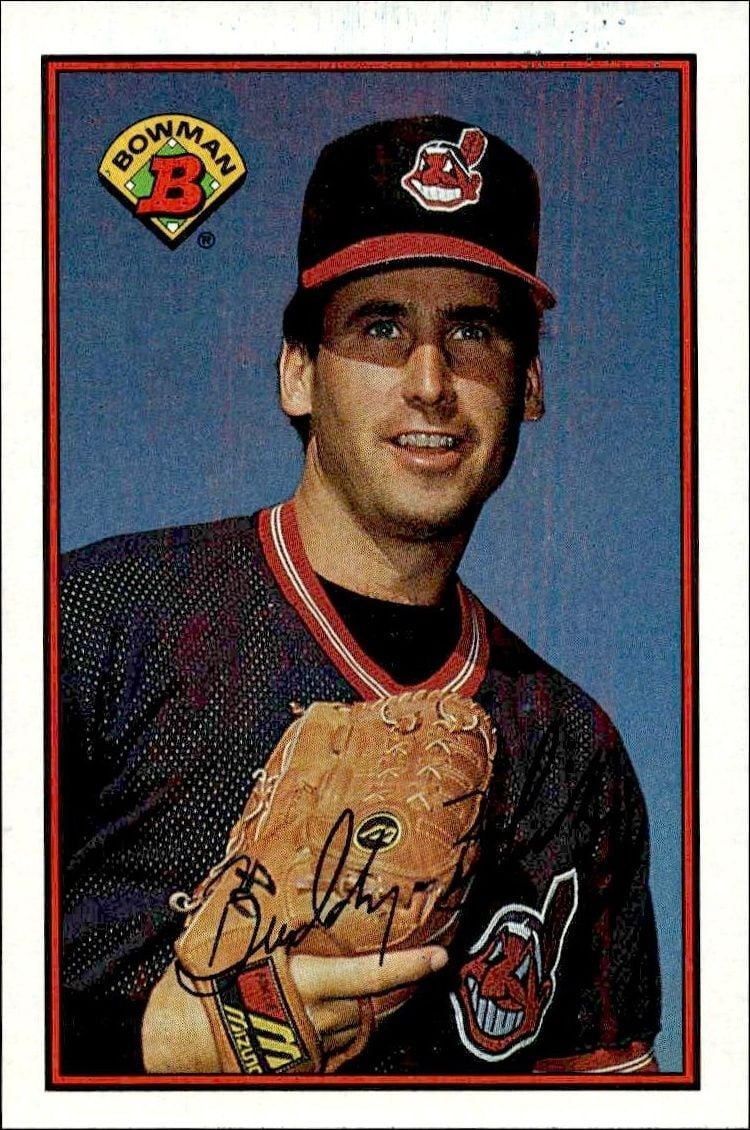 Bud Black 1989 Bowman Bud Black #82 baseball trading card front