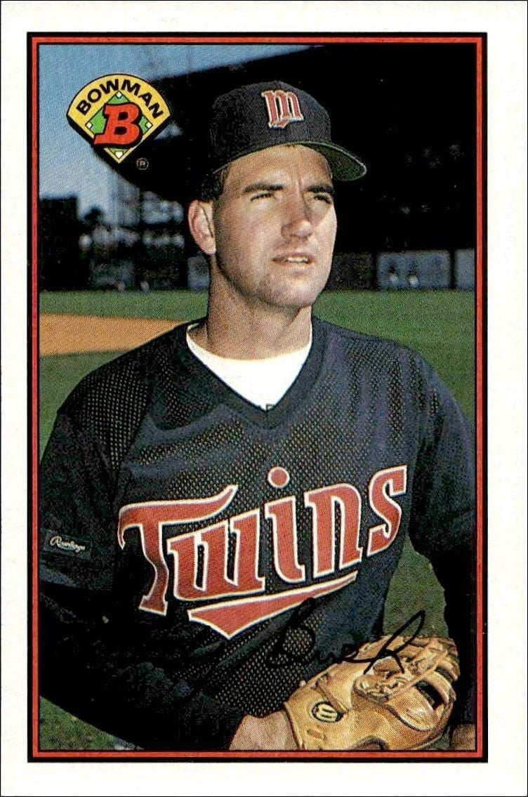 1989 Bowman Randy Bush #164 trading card