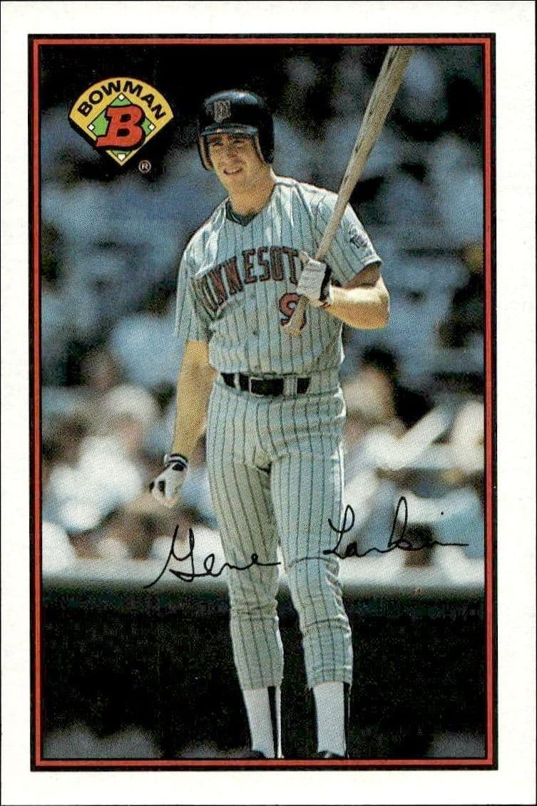 1989 Bowman Gene Larkin #160 trading card
