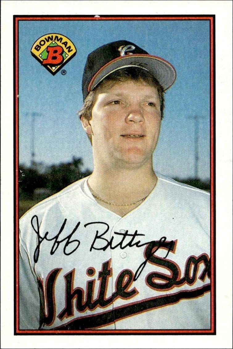 Jeff Bittiger 1989 Bowman Jeff Bittiger #60 baseball trading card front