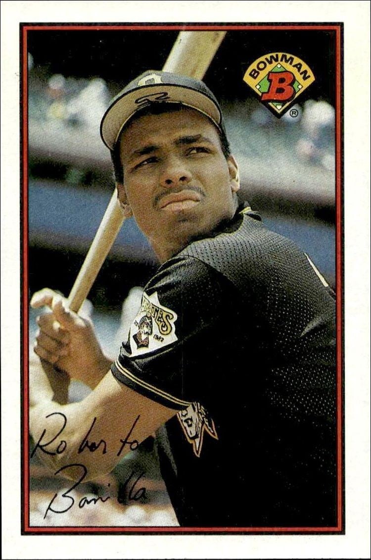 Bobby Bonilla 1989 Bowman Bobby Bonilla #422 baseball trading card front