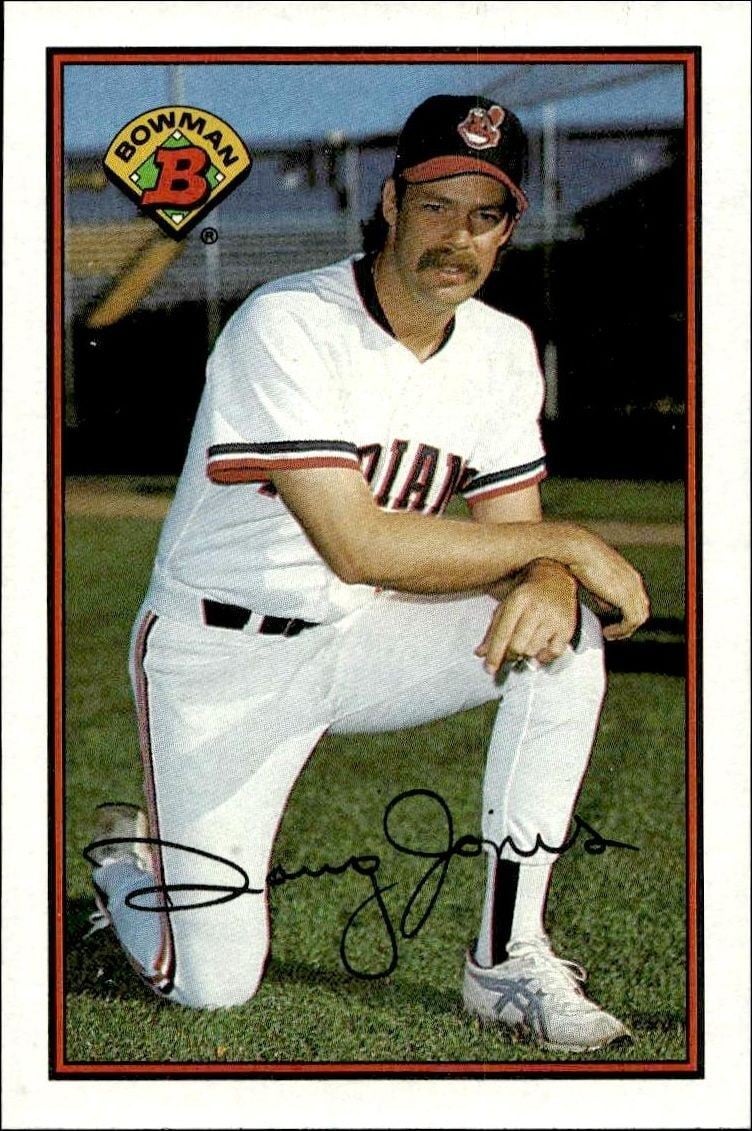 Doug Jones 1989 Bowman Doug Jones #78 baseball trading card front