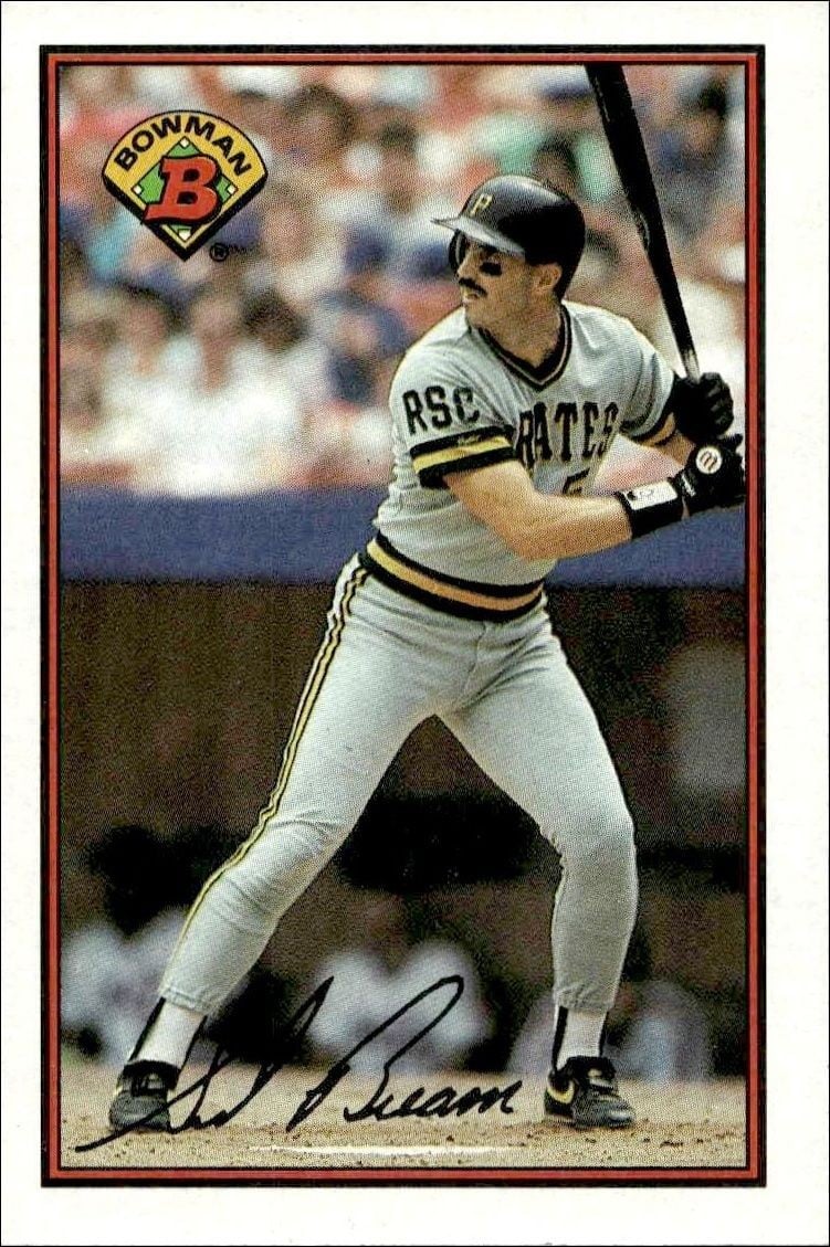 1989 Bowman Sid Bream #419 trading card