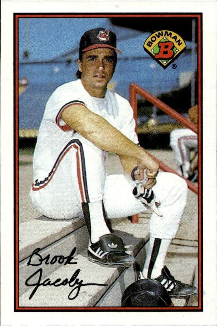1989 Bowman Brook Jacoby #86 trading card