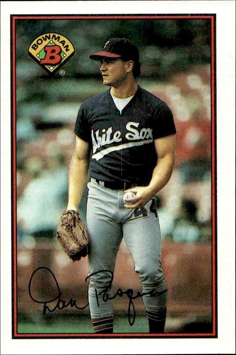 Dan Pasqua 1989 Bowman Dan Pasqua #67 baseball trading card front