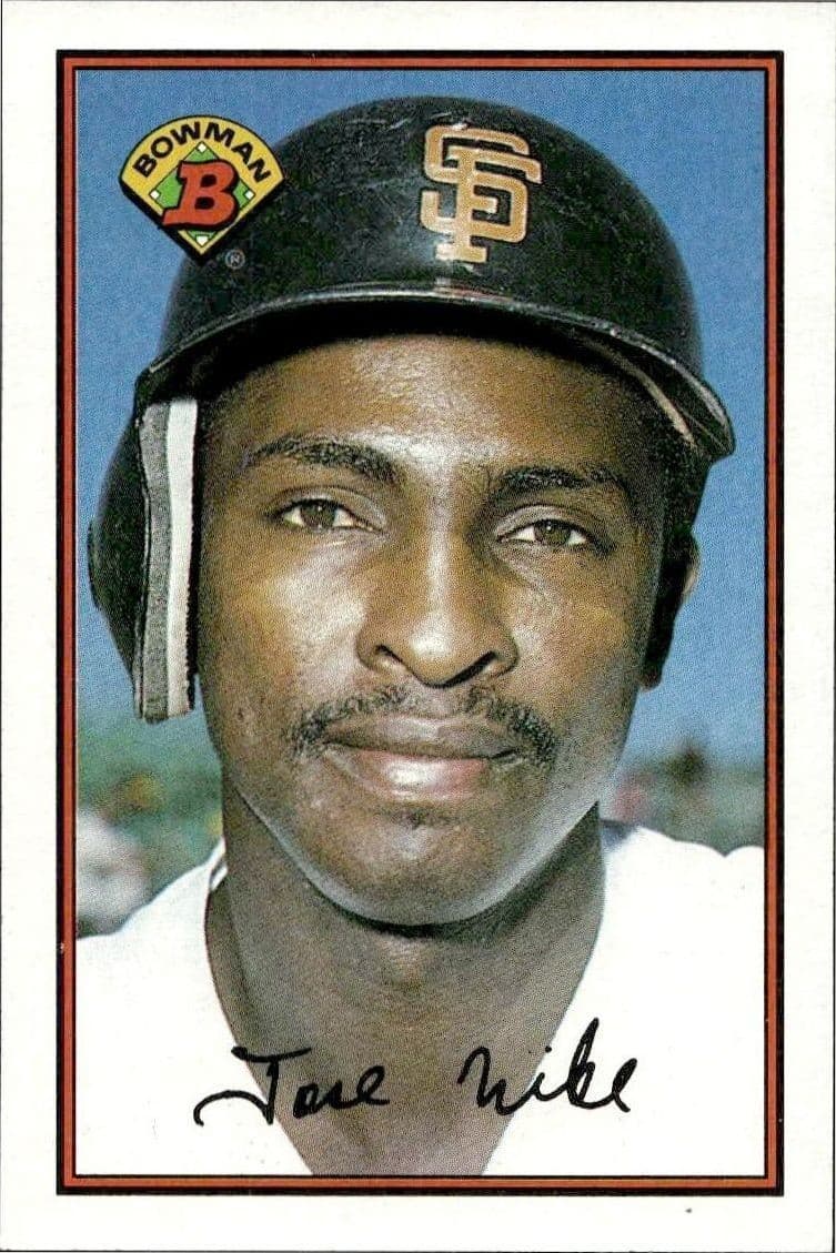 1989 Bowman Jose Uribe #471 trading card