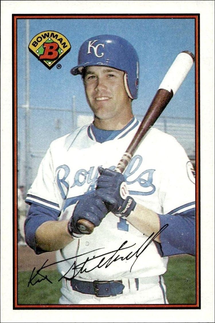 Kurt Stillwell 1989 Bowman Kurt Stillwell #120 baseball trading card front
