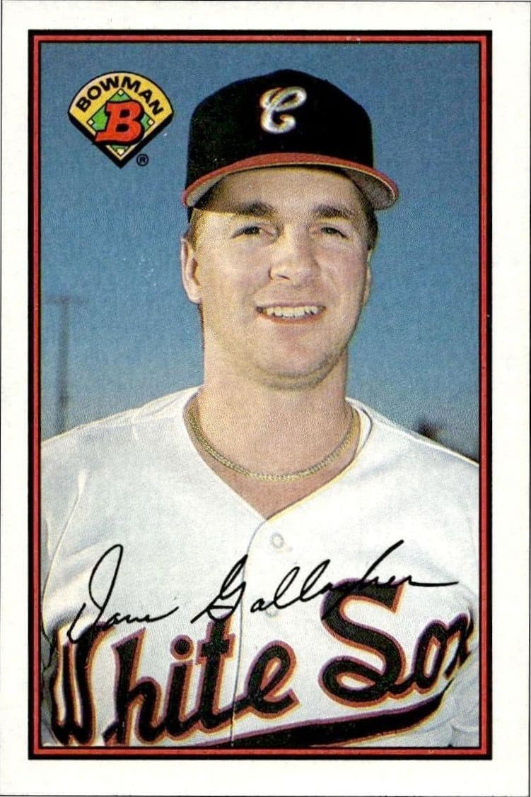 1989 Bowman Dave Gallagher #71 trading card