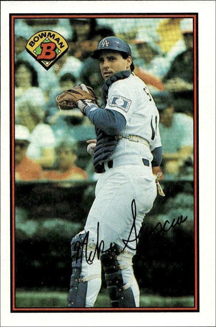 1989 Bowman Mike Scioscia #342 trading card