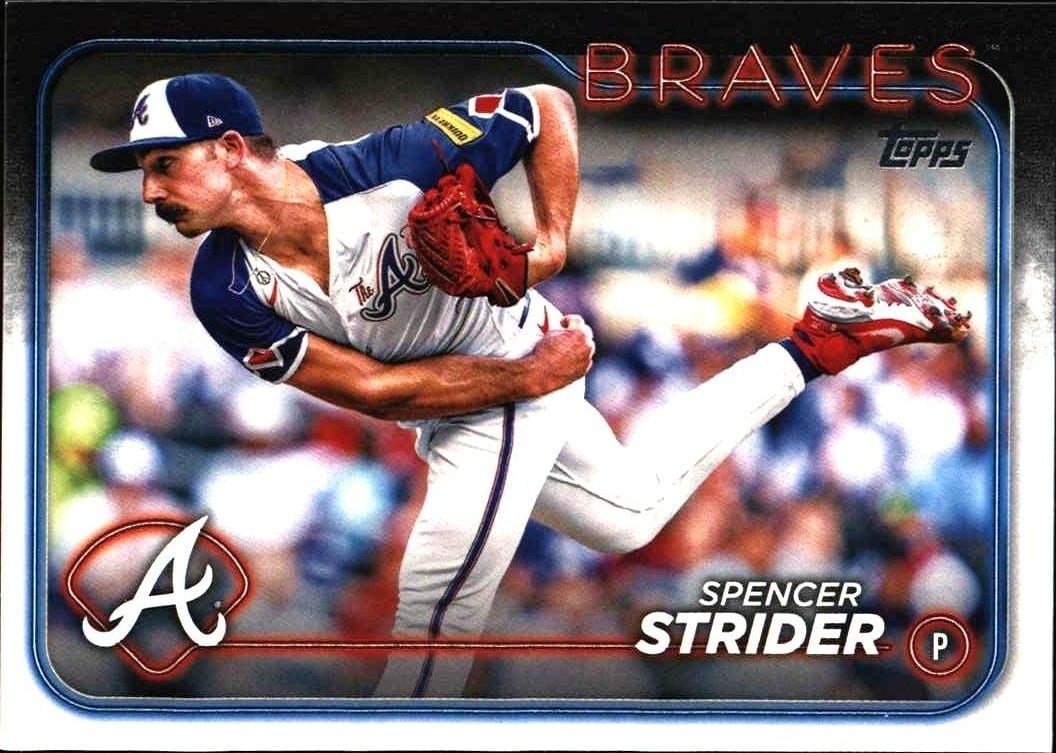 2024 Topps Series 1 Spencer Strider #11 trading card